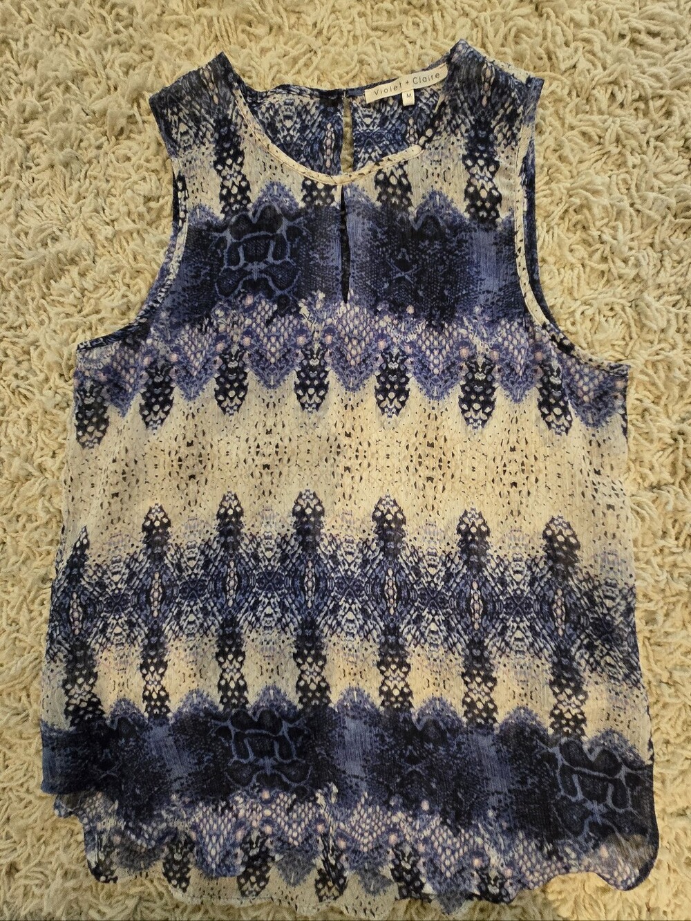 Violet And Claire Sheer Top